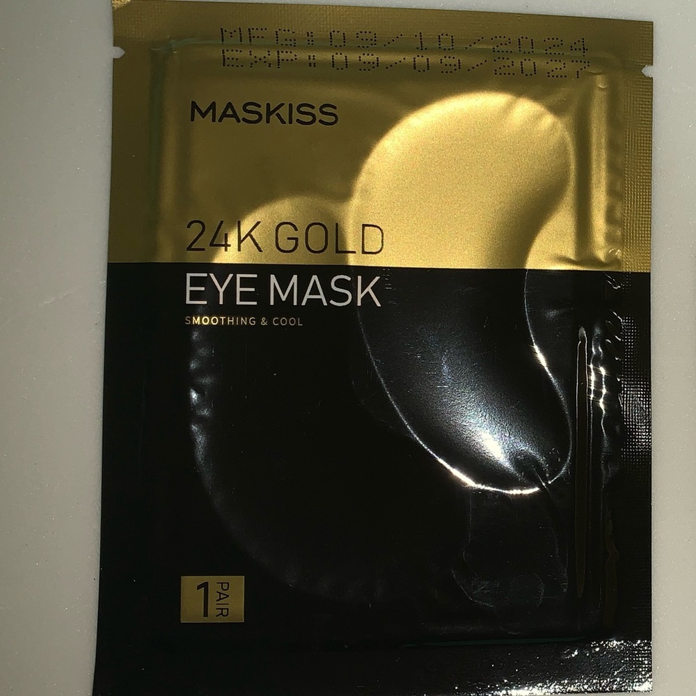 MASKISS 24K Gold Eye Mask 6 Pair Bundle- New